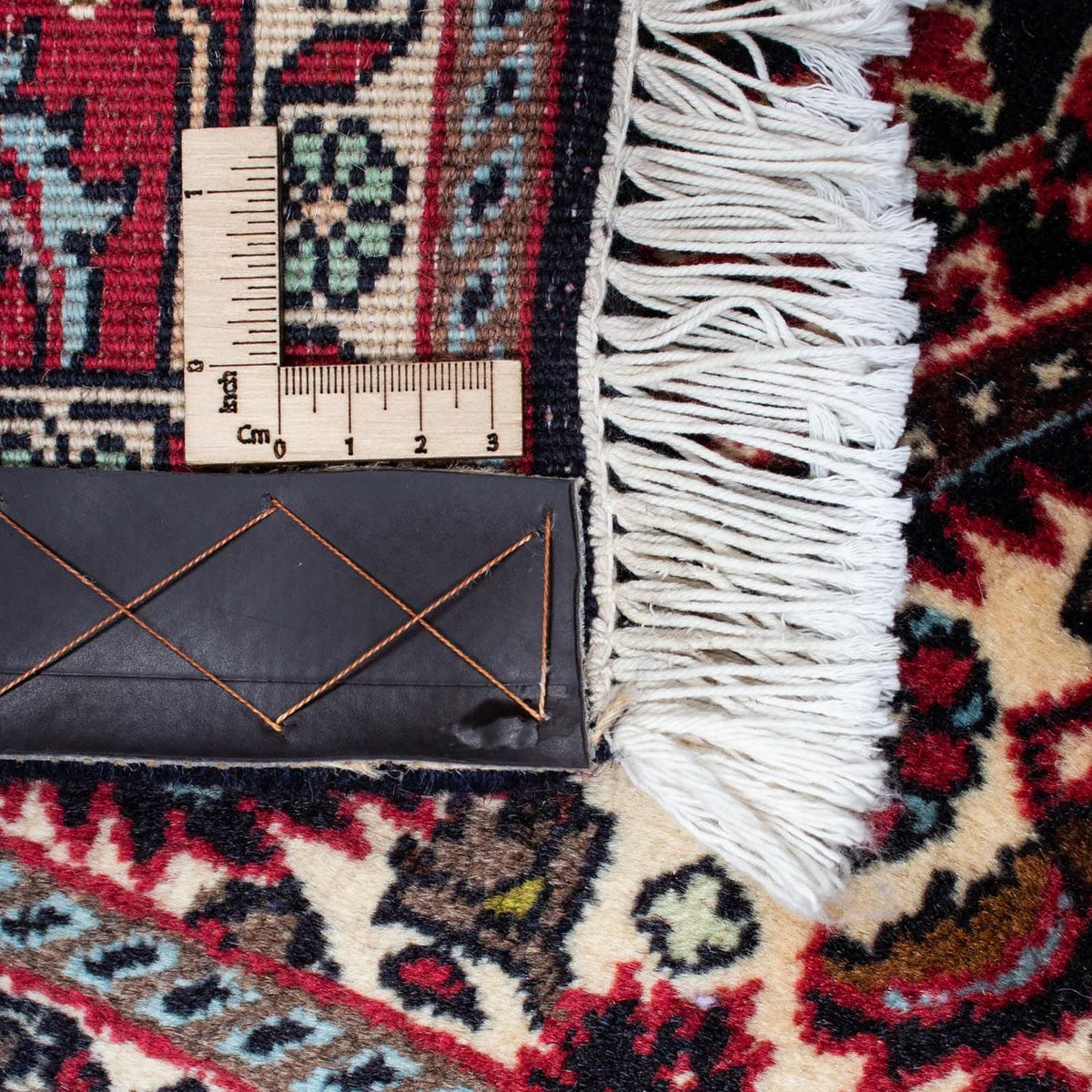 Persisk tæppe - Bijar - 216 x 138 cm - rød