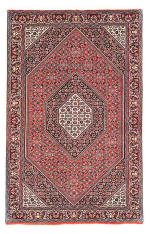 Persisk tæppe - Bijar - 172 x 109 cm - rød