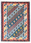 Kelim-tæppe - orientalsk - 216 x 154 cm - flerfarvet