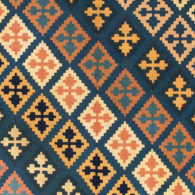 Kelim-tæppe - orientalsk - 208 x 154 cm - flerfarvet