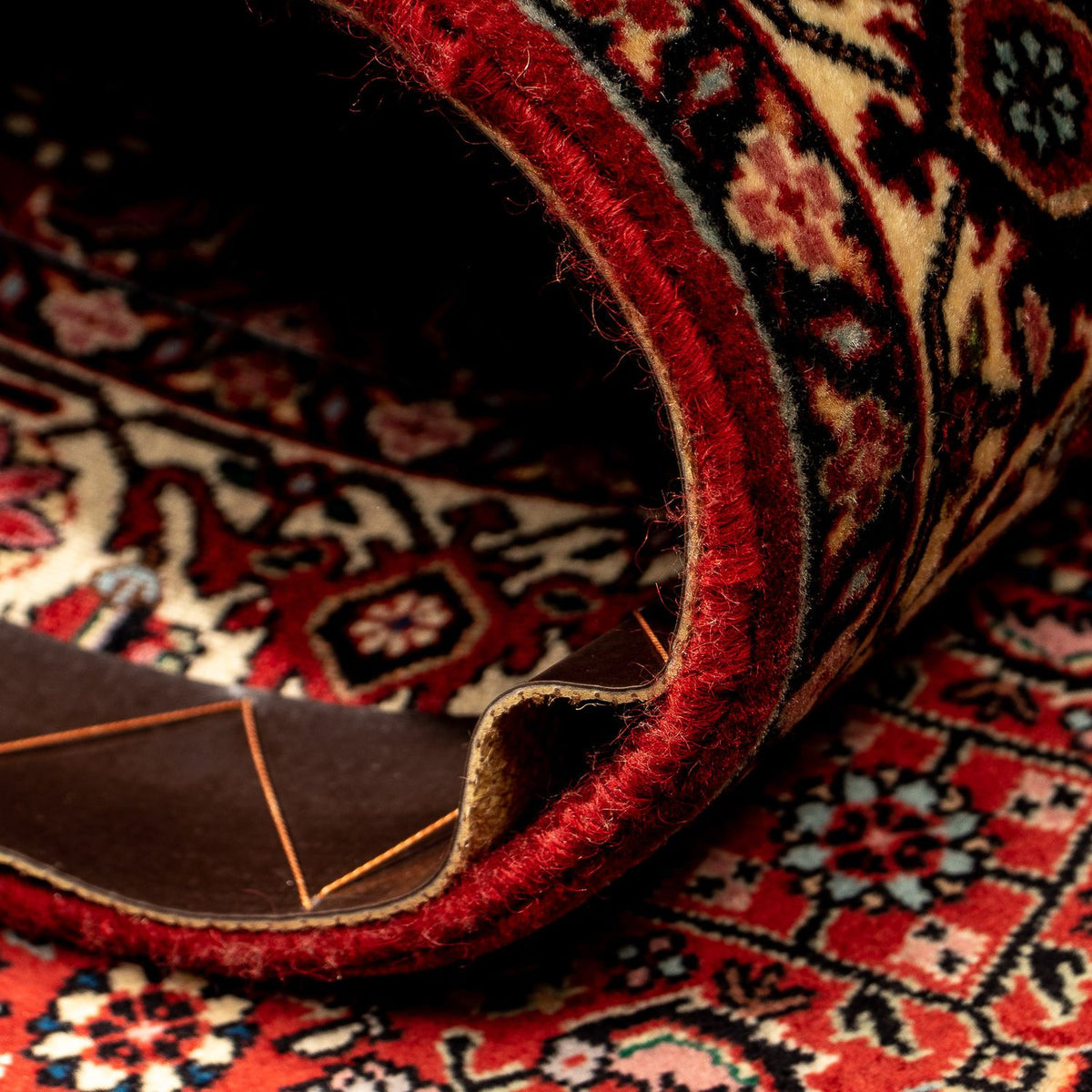 Løber Persisk tæppe - Bijar - 298 x 82 cm - flerfarvet