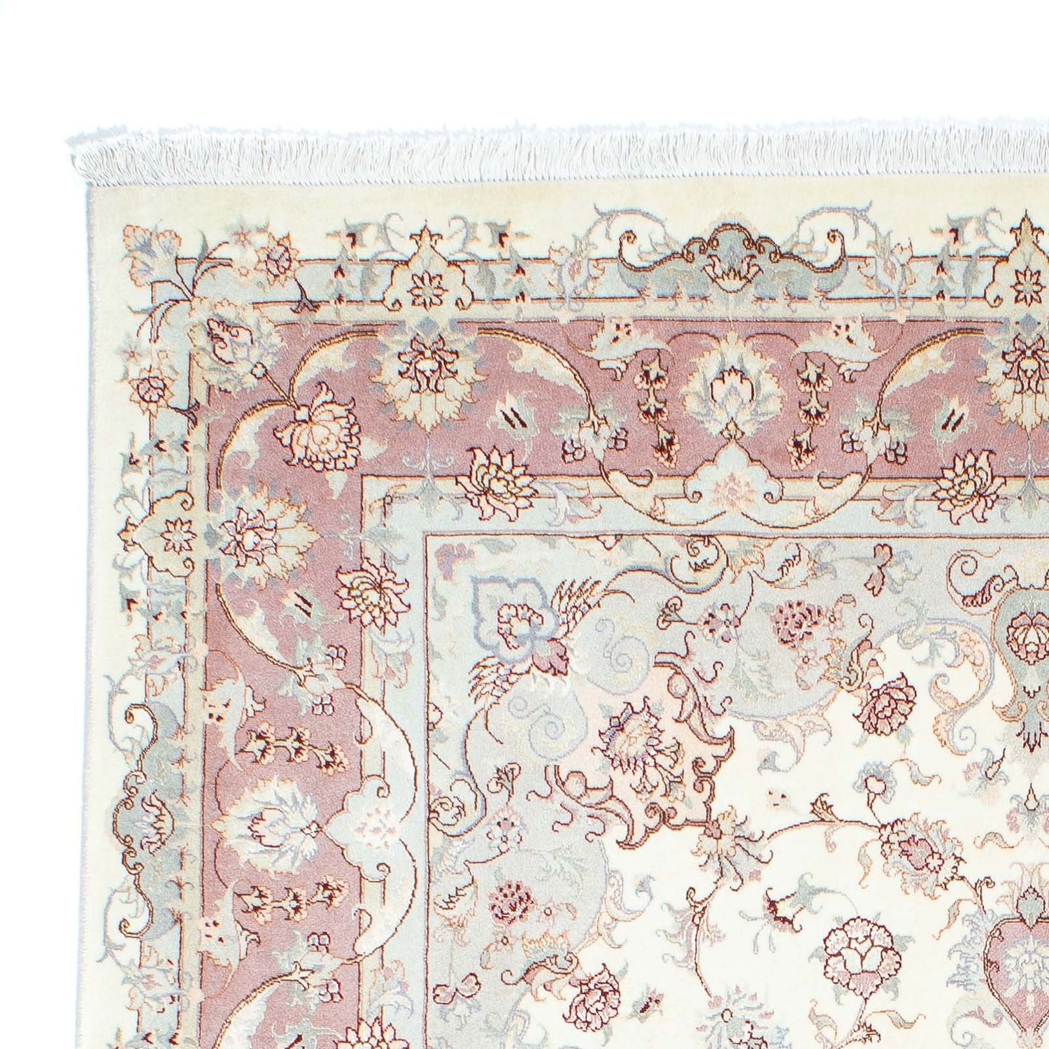 Persisk tæppe - Tabriz - Royal - 230 x 168 cm - beige