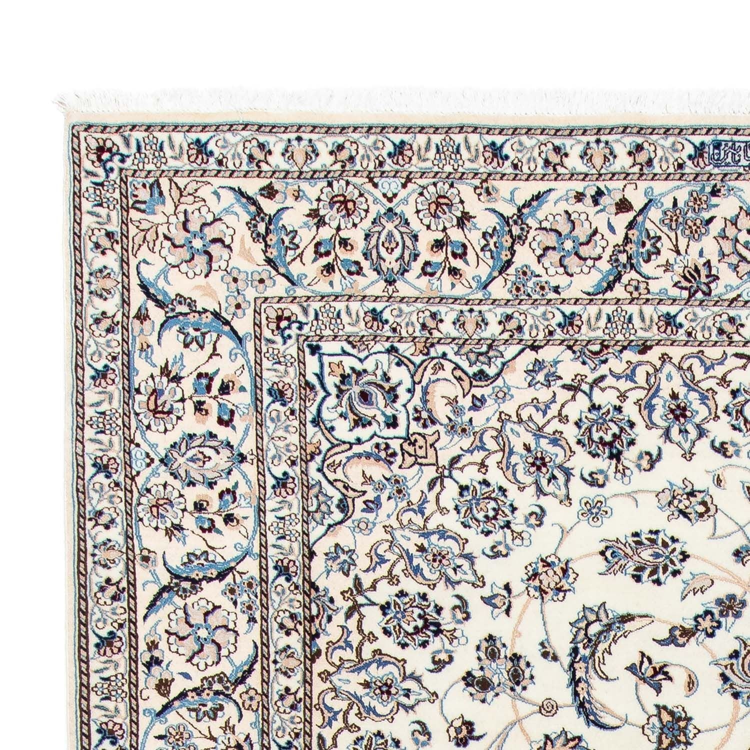 Persisk tæppe - Nain - Royal - 302 x 198 cm - beige