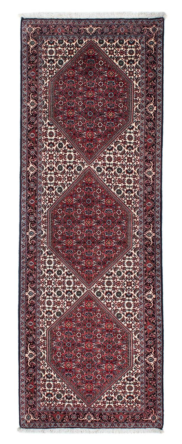 Løber Persisk tæppe - Bijar - 218 x 76 cm - beige