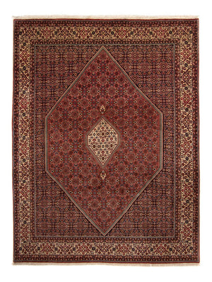 Persisk tæppe - Bijar - 329 x 255 cm - brun