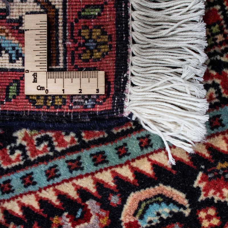 Persisk tæppe - Bijar - 220 x 135 cm - rød