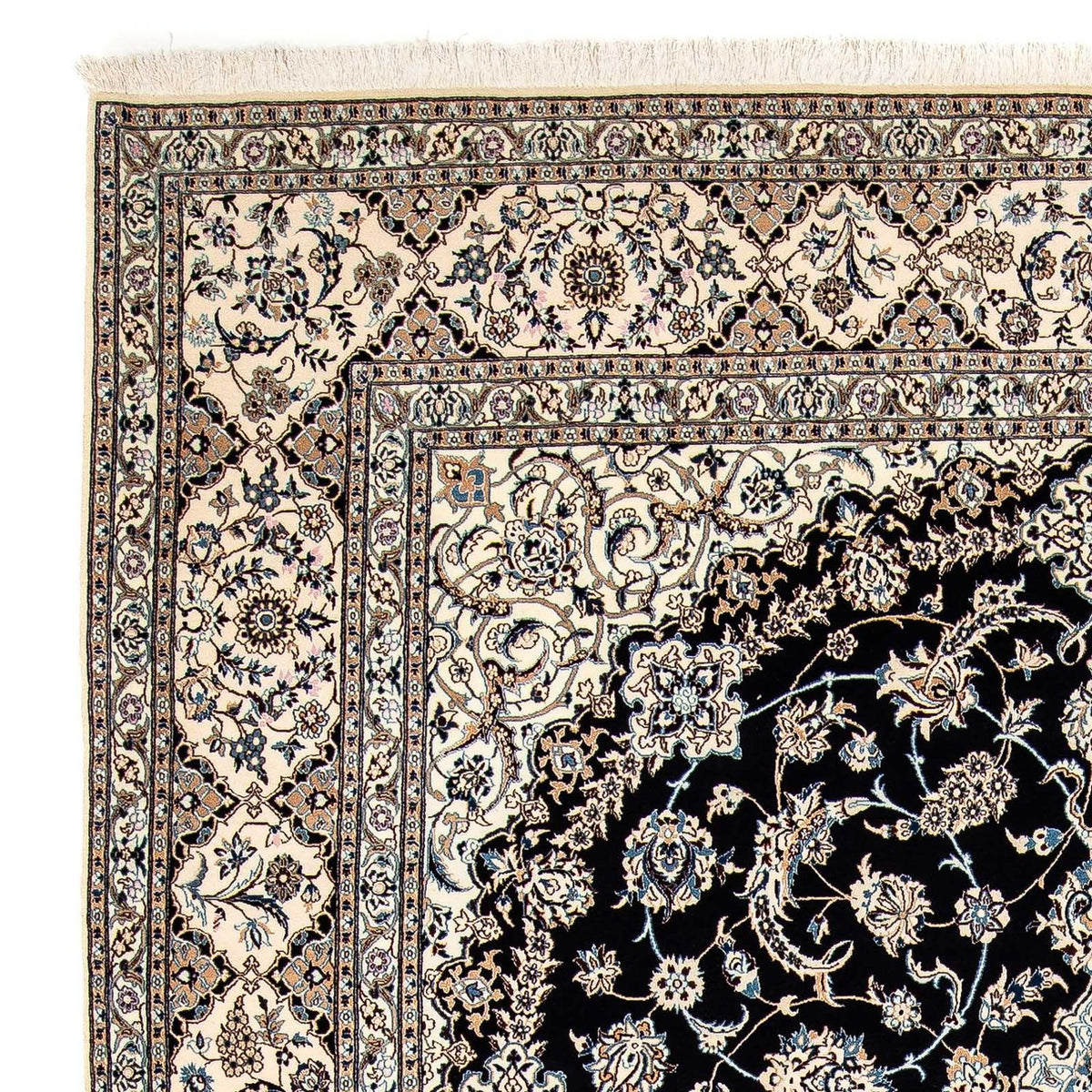 Persisk tæppe - Nain - Premium - 320 x 210 cm - beige