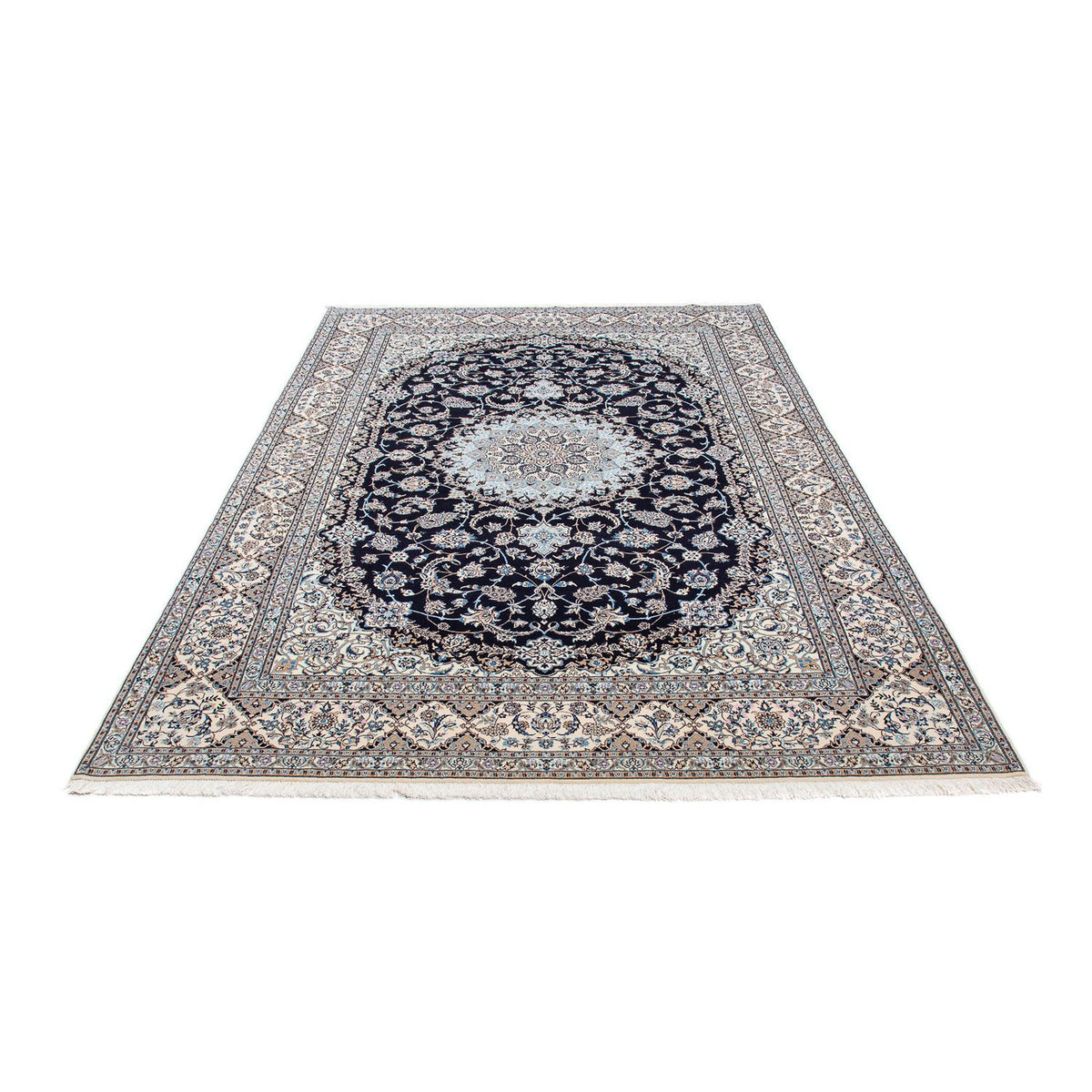 Persisk tæppe - Nain - Premium - 320 x 210 cm - beige