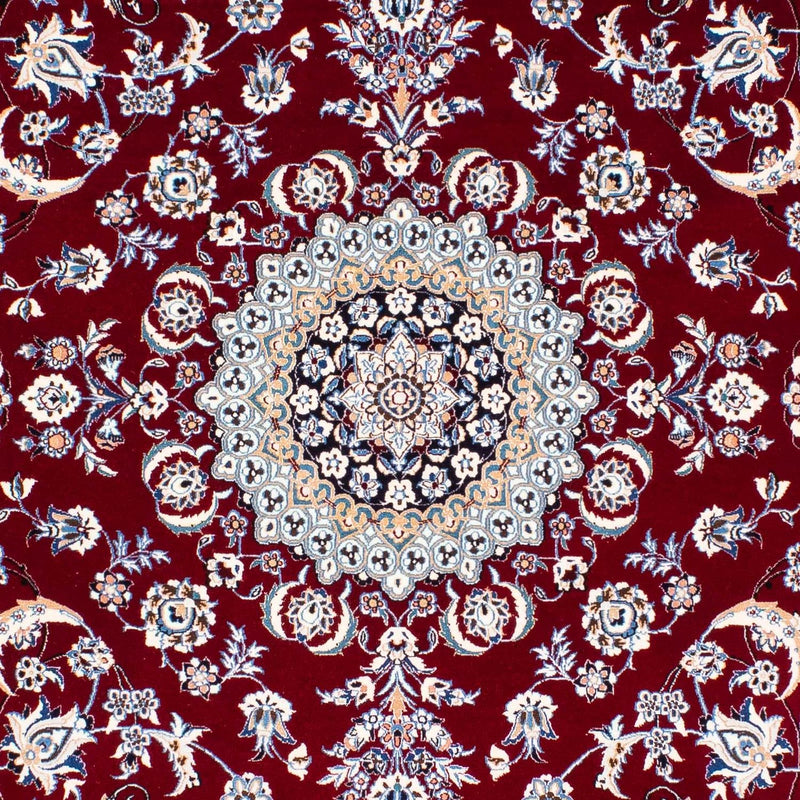 Persisk tæppe - Nain - Premium - 238 x 151 cm - mørkerød