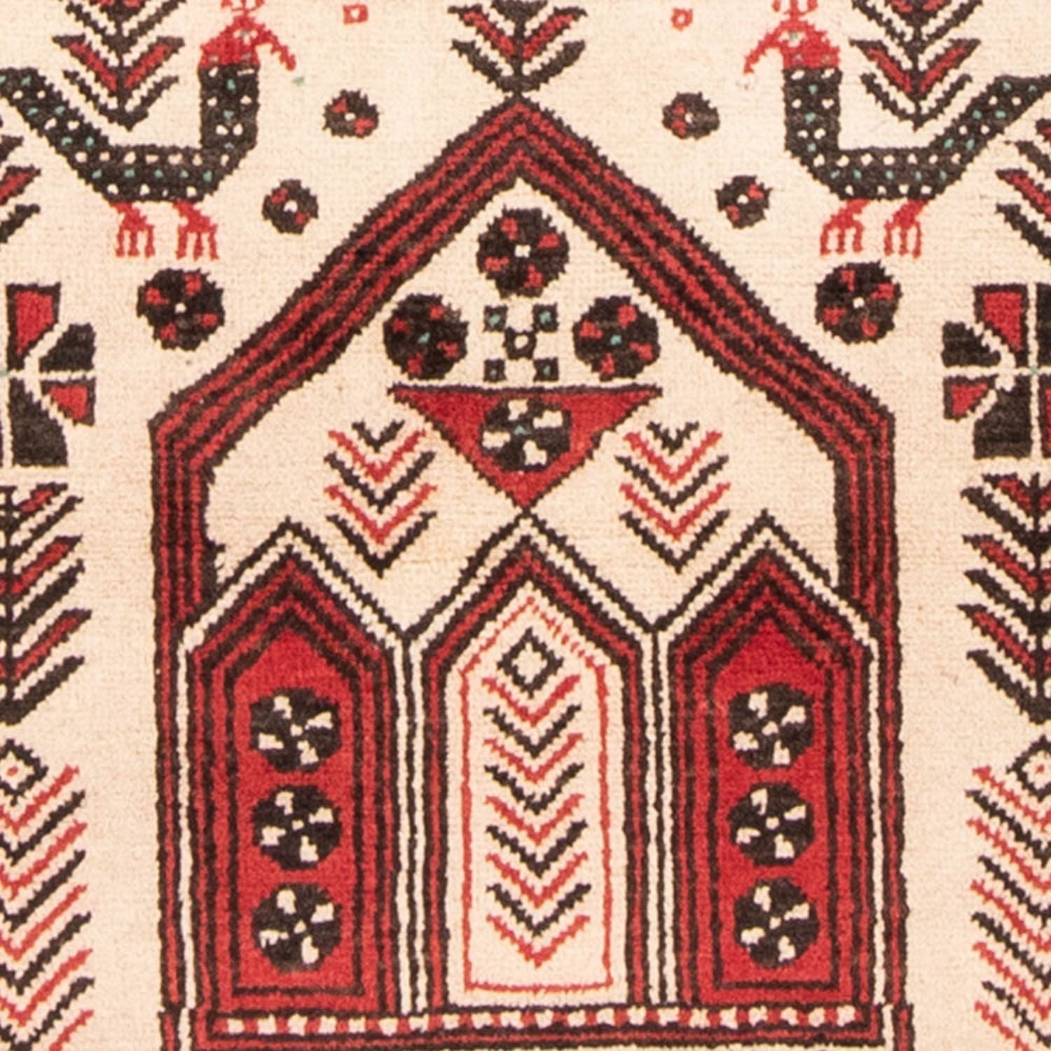 Baluch-tæppe - 199 x 115 cm - rød