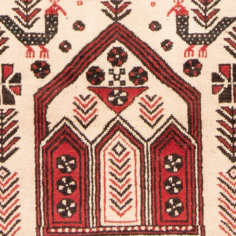 Baluch-tæppe - 199 x 115 cm - rød
