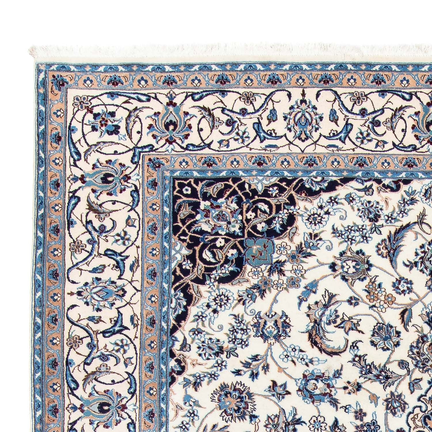 Persisk tæppe - Nain - Royal - 300 x 206 cm - beige