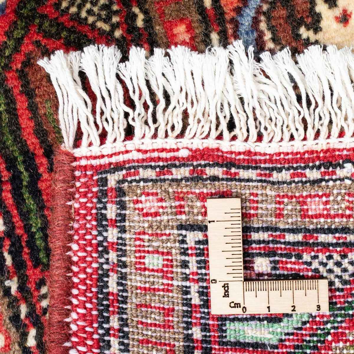 Persisk tæppe - Nomadisk - 115 x 75 cm - lysrød