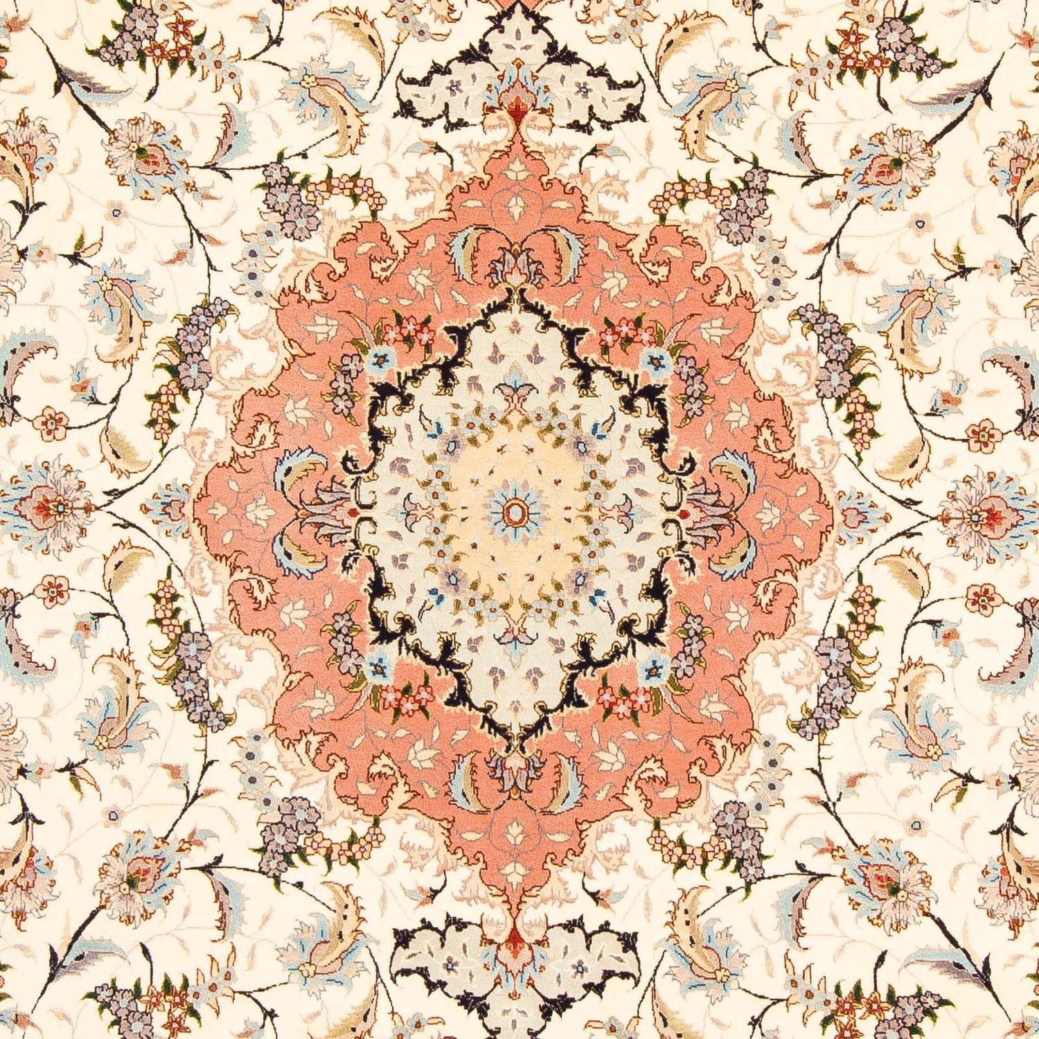 Persisk tæppe - Tabriz - Royal - 306 x 200 cm - beige