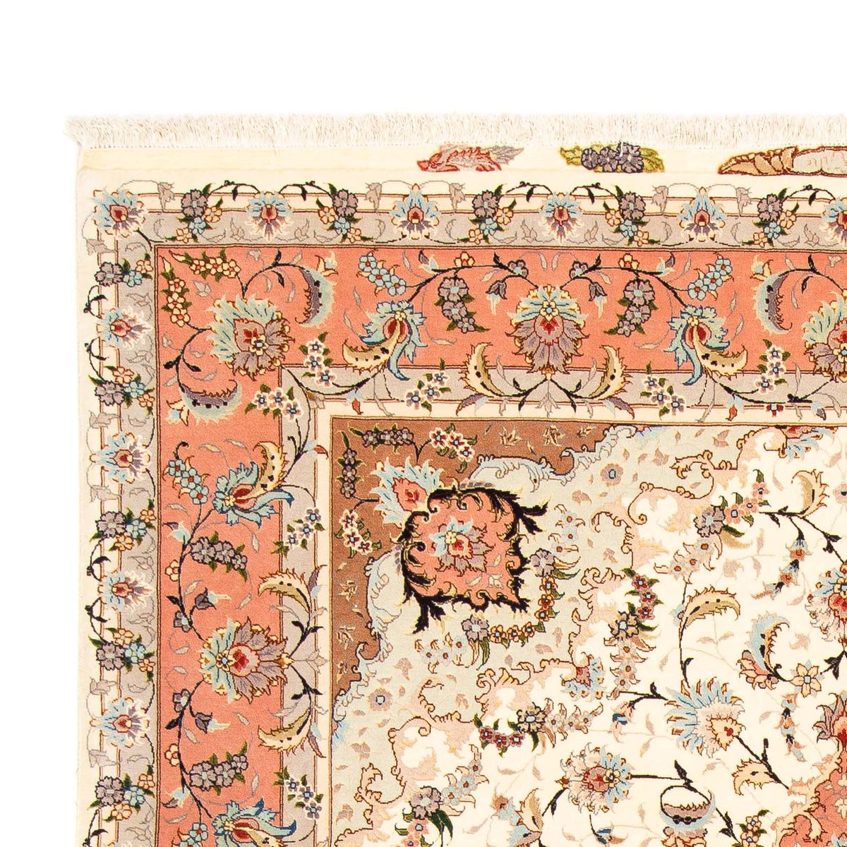 Tabriz - 50 Raj Tæppe 200x306cm - Persisk tæppe