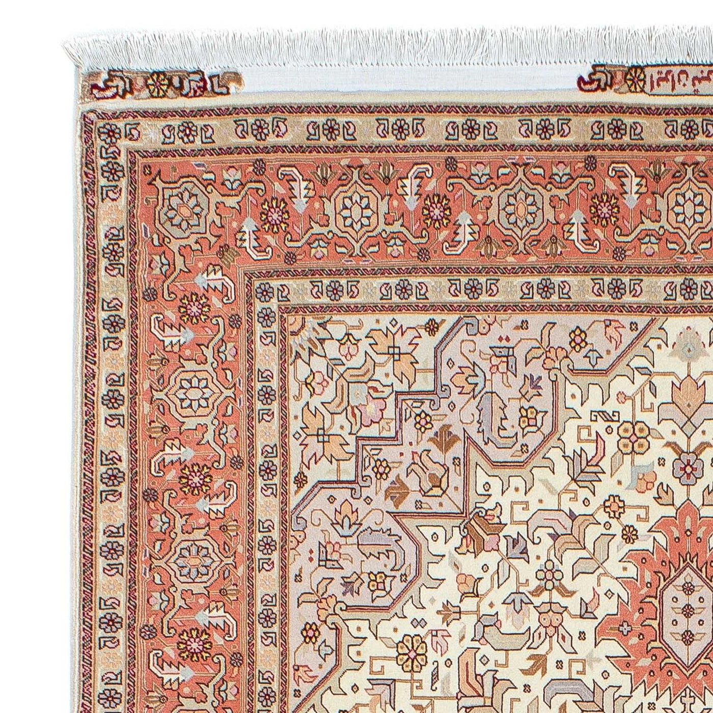 Tabriz - 50 Raj Tæppe 212x148cm - Persisk tæppe