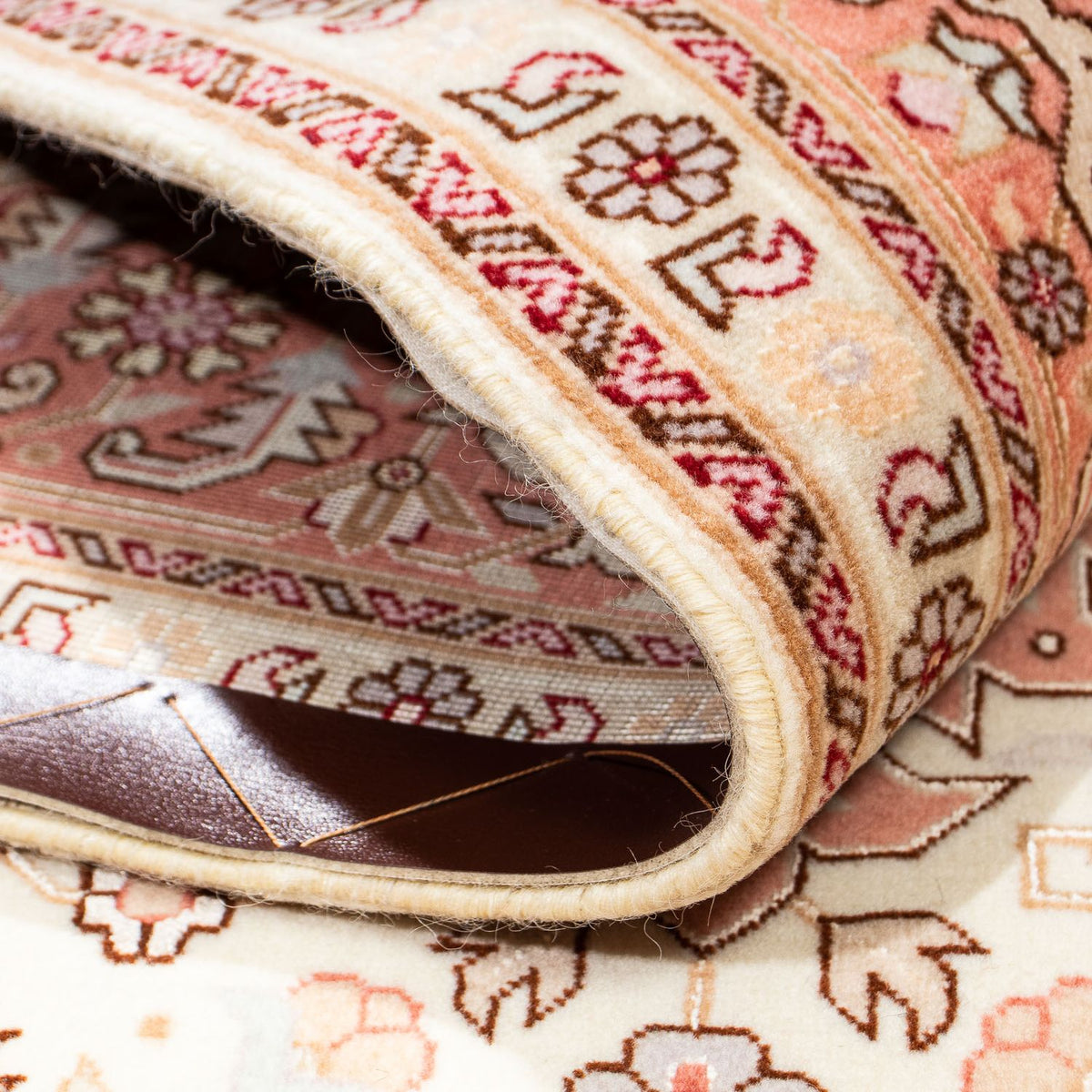 Persisk tæppe - Tabriz - Royal - 212 x 148 cm - beige