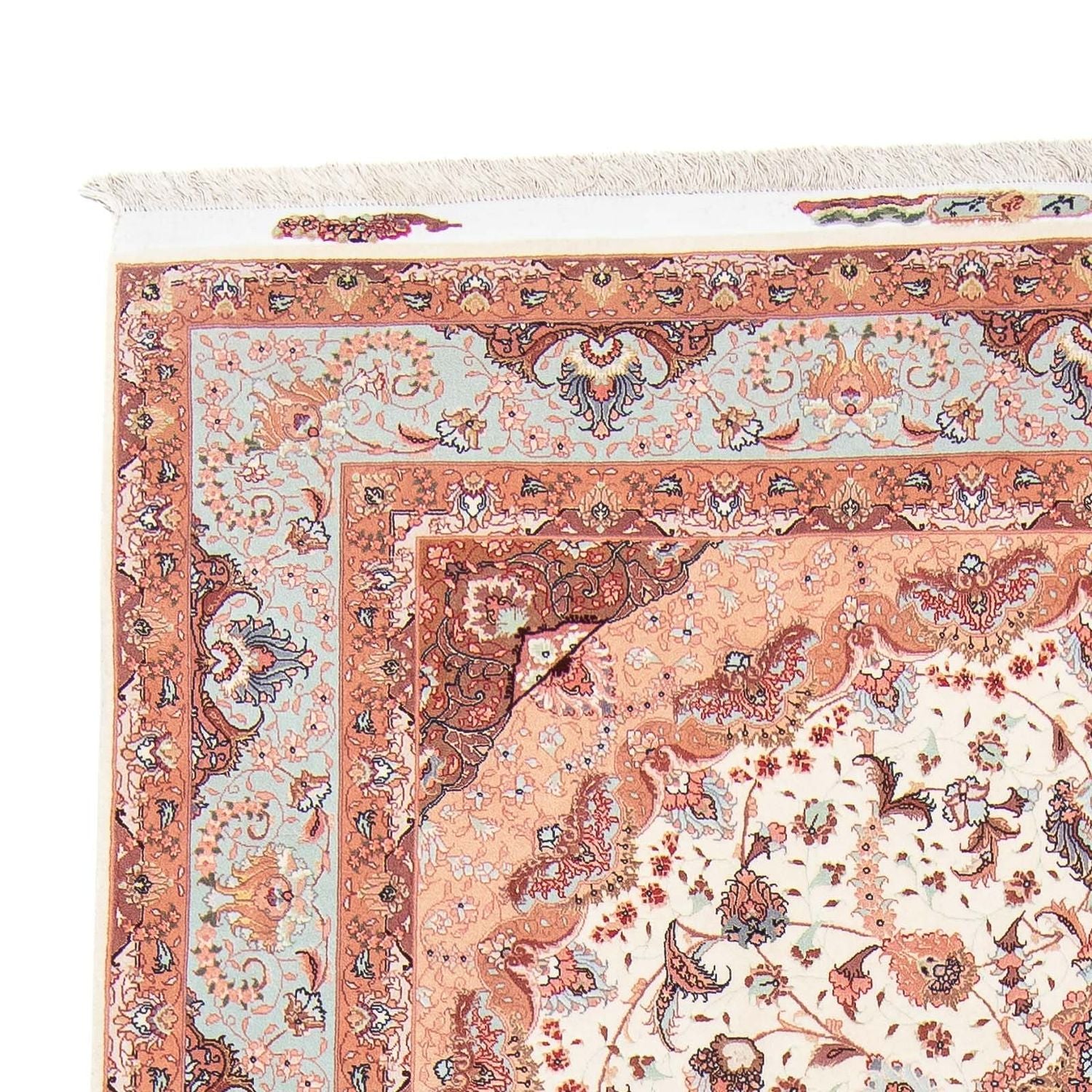 Persisk tæppe - Tabriz - Royal - 305 x 200 cm - beige