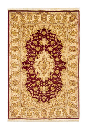 Persisk tæppe - Tabriz - Royal - 153 x 100 cm - rød