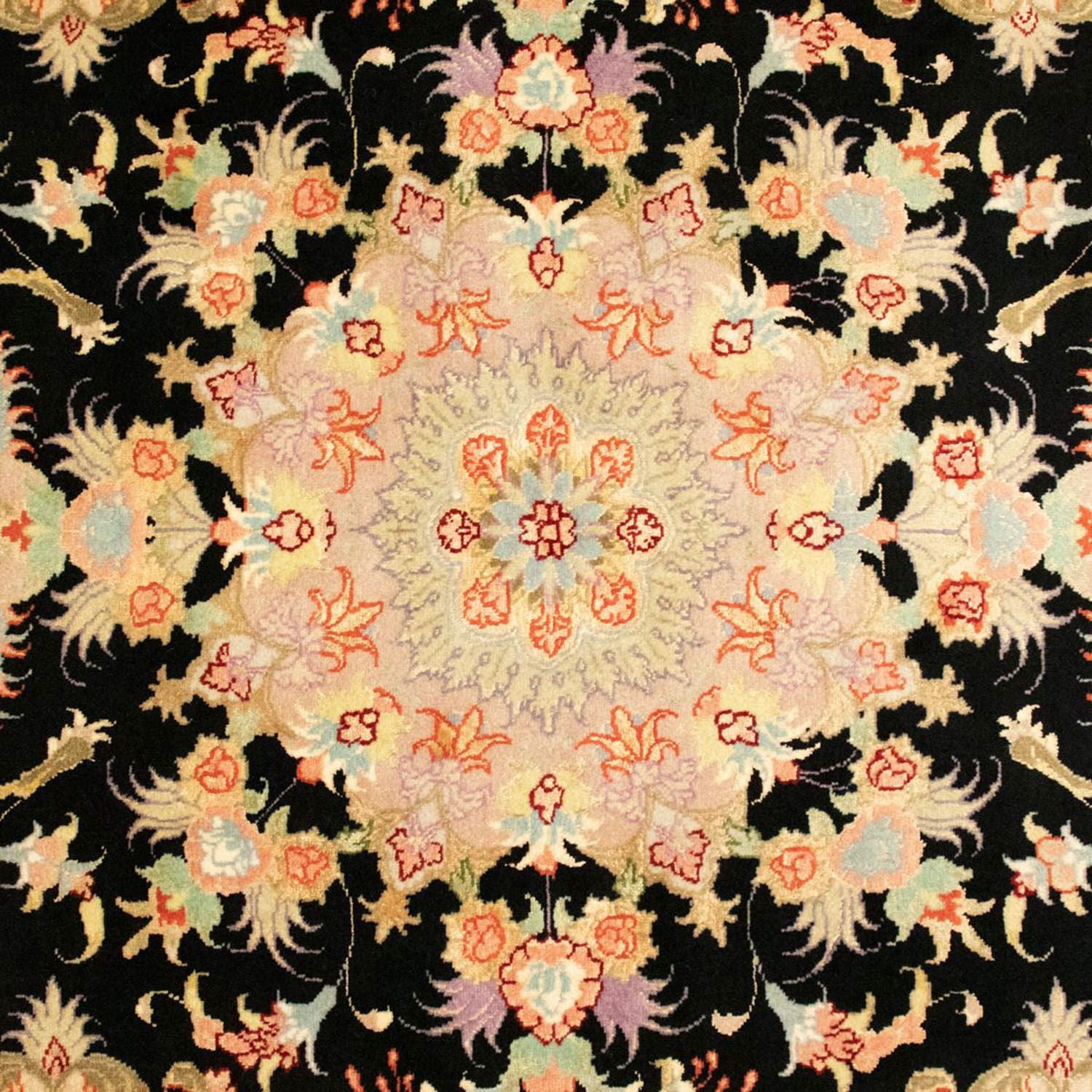 Persisk tæppe - Tabriz - Royal - 152 x 102 cm - sort