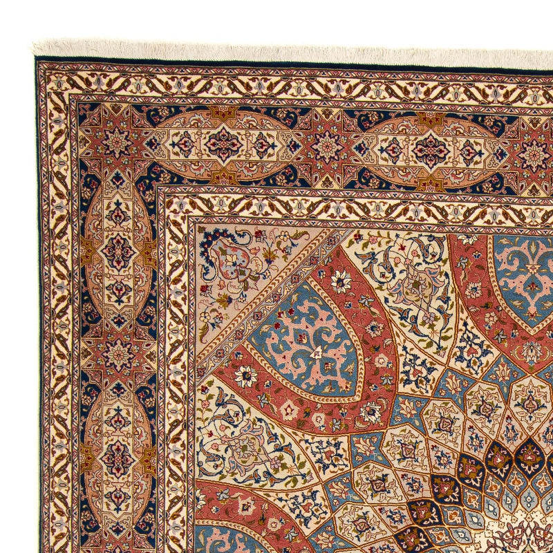 Persisk tæppe - Tabriz - Royal firkantet  - 254 x 248 cm - flerfarvet