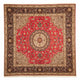 Tabriz - 50 Raj Tæppe 257x254cm - Persisk tæppe