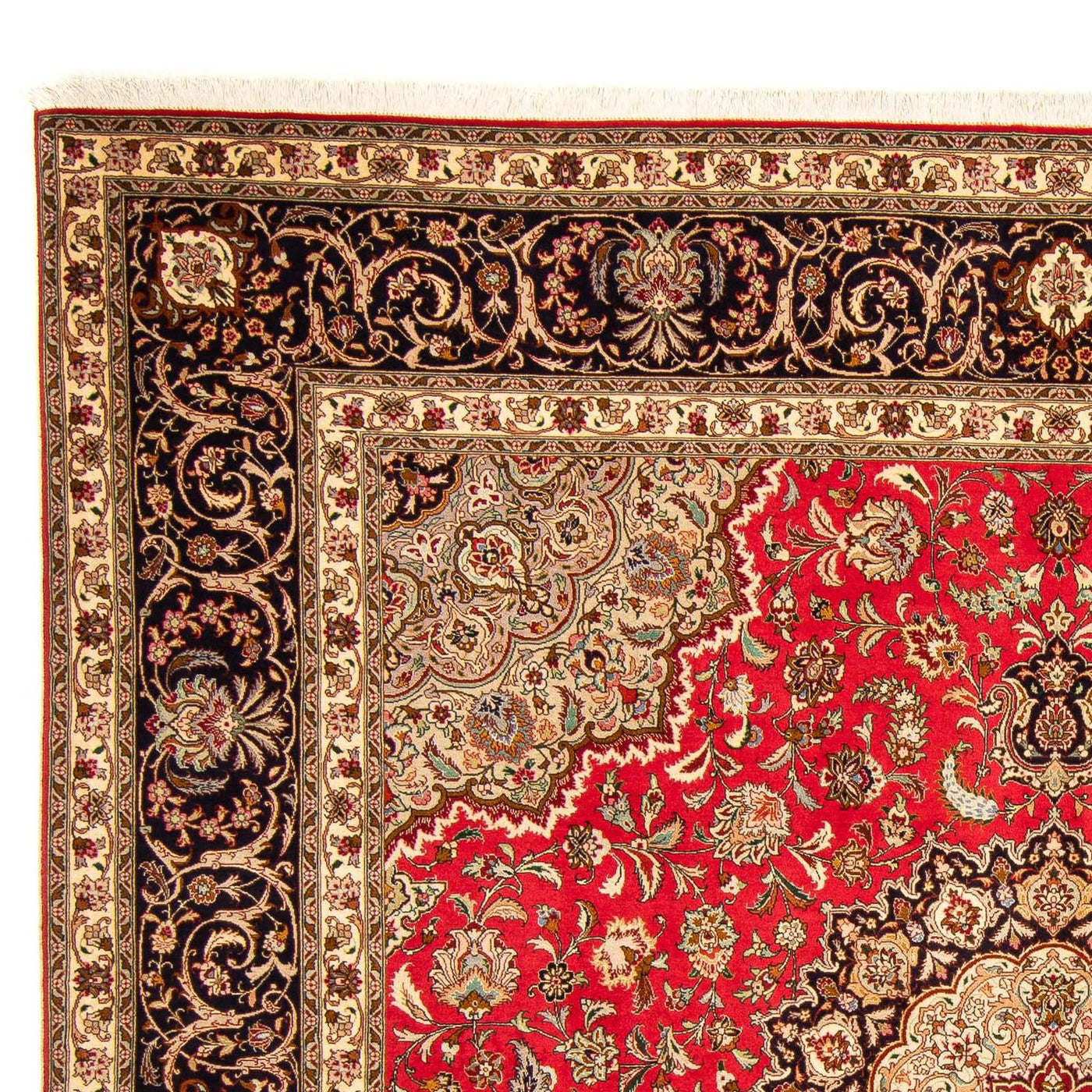 Tabriz - 50 Raj Tæppe 257x254cm - Persisk tæppe