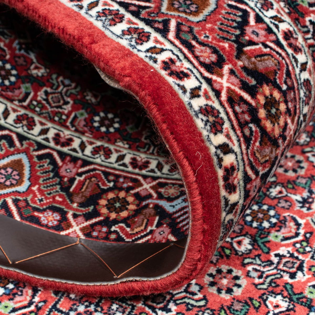 Løber Persisk tæppe - Bijar - 197 x 98 cm - rød