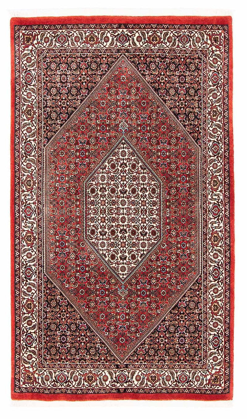 Persisk tæppe - Bijar - 183 x 111 cm - rød