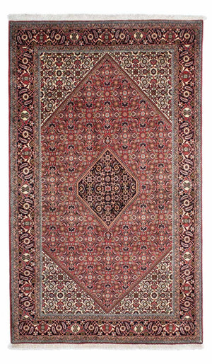 Persisk tæppe - Bijar - 239 x 140 cm - rød