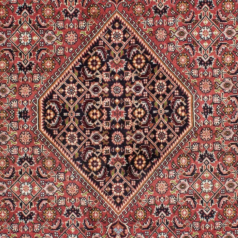 Persisk tæppe - Bijar - 239 x 140 cm - rød