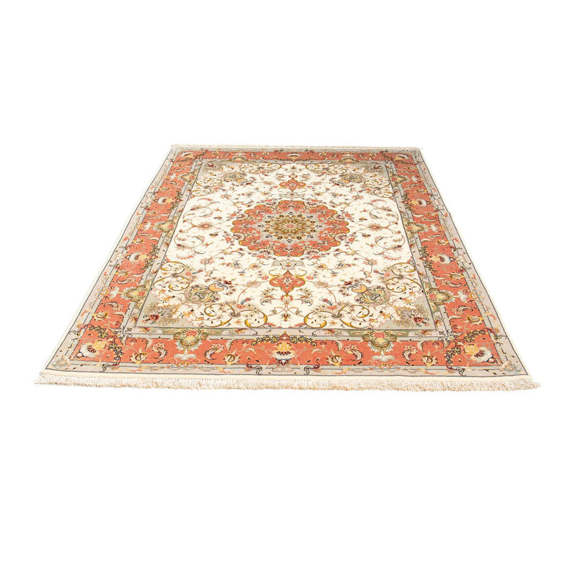 Persisk tæppe - Tabriz - Royal - 198 x 150 cm - beige