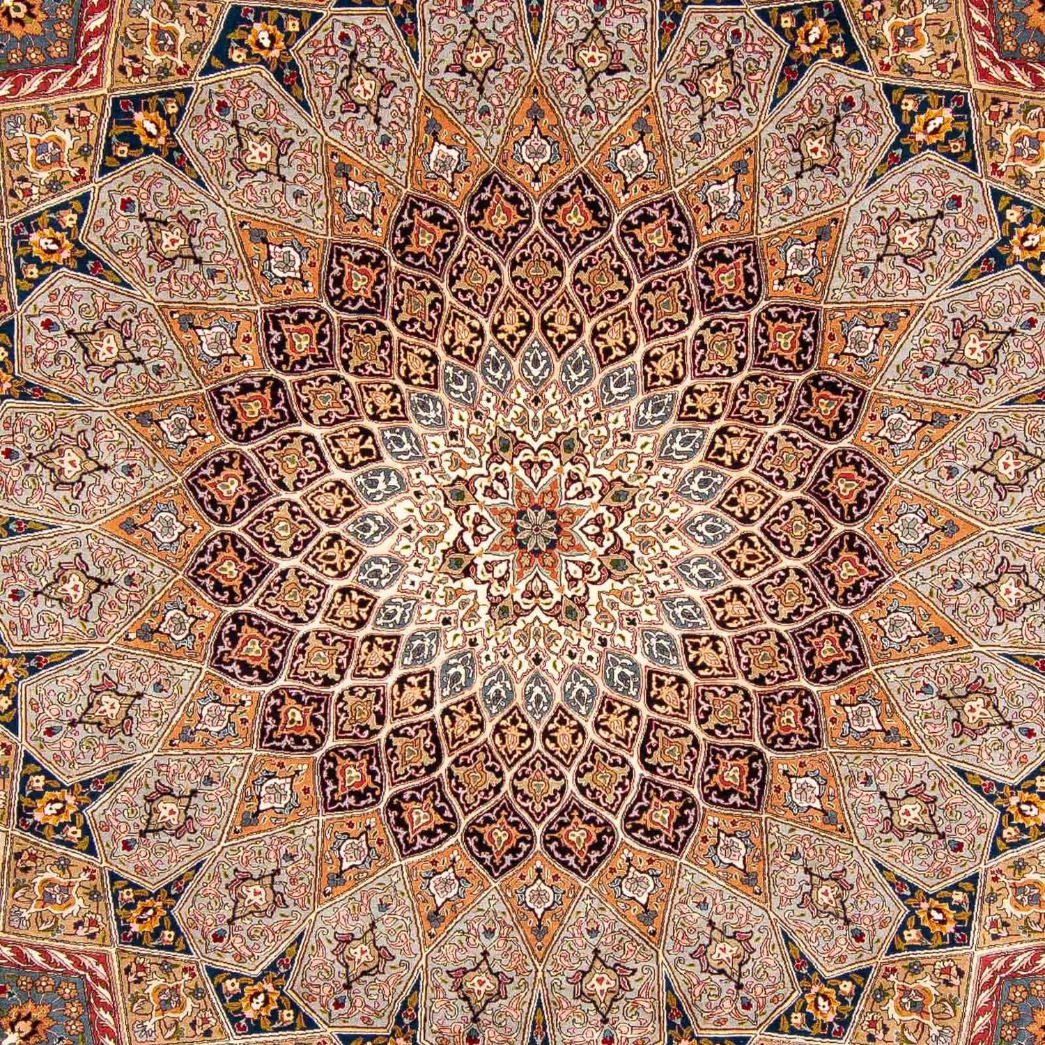 Persisk tæppe - Tabriz - Royal - 405 x 303 cm - flerfarvet