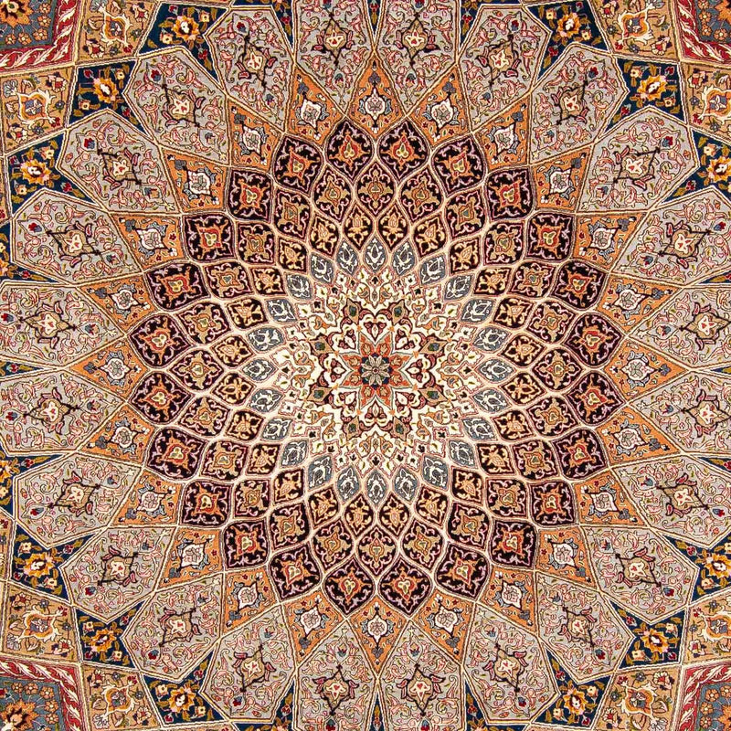 Persisk tæppe - Tabriz - Royal - 405 x 303 cm - flerfarvet