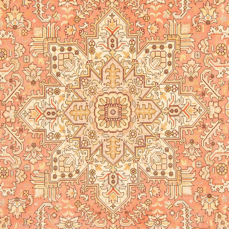 Persisk tæppe - Tabriz - Royal - 301 x 200 cm - lysrød