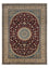 Persisk tæppe - Nain - Royal - 344 x 245 cm - mørkerød