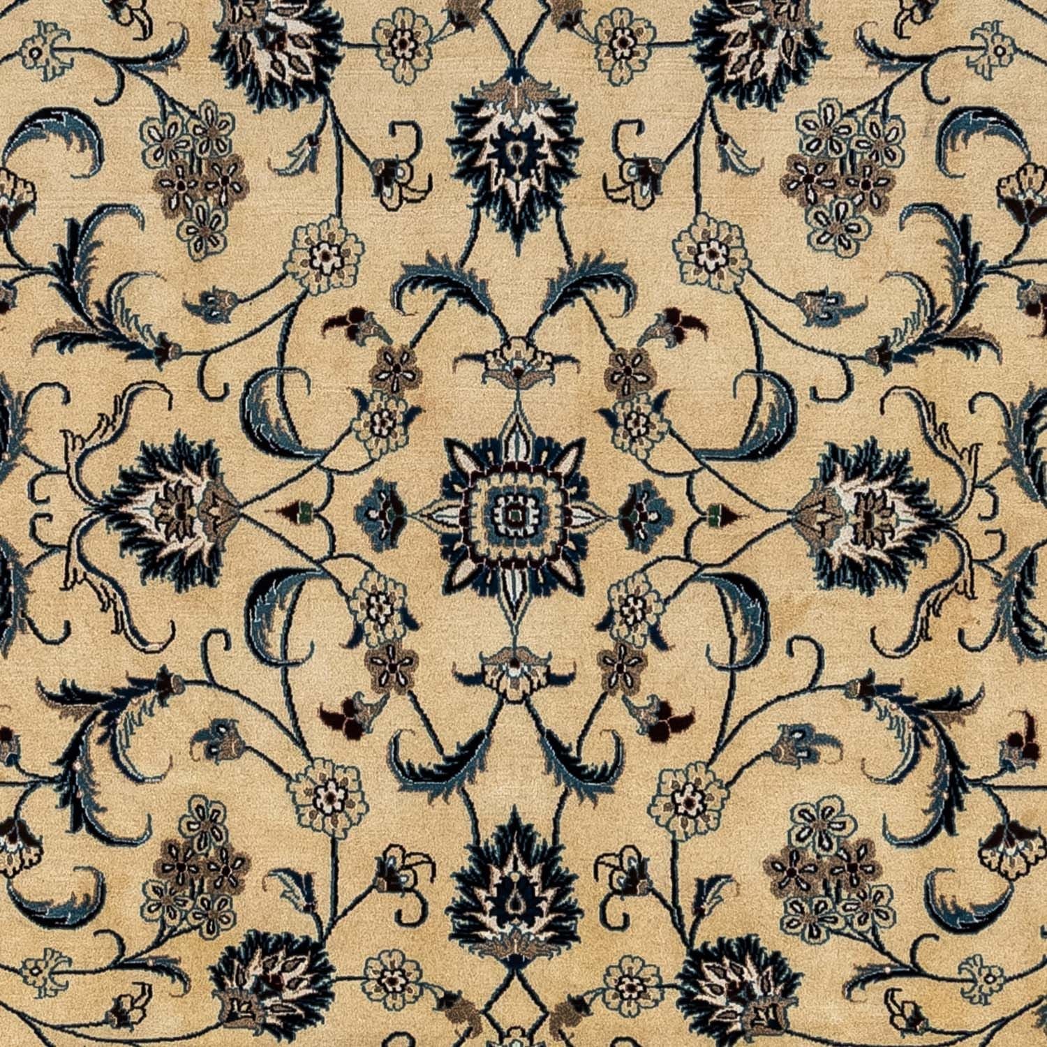 Persisk tæppe - Nain - Premium - 338 x 251 cm - beige