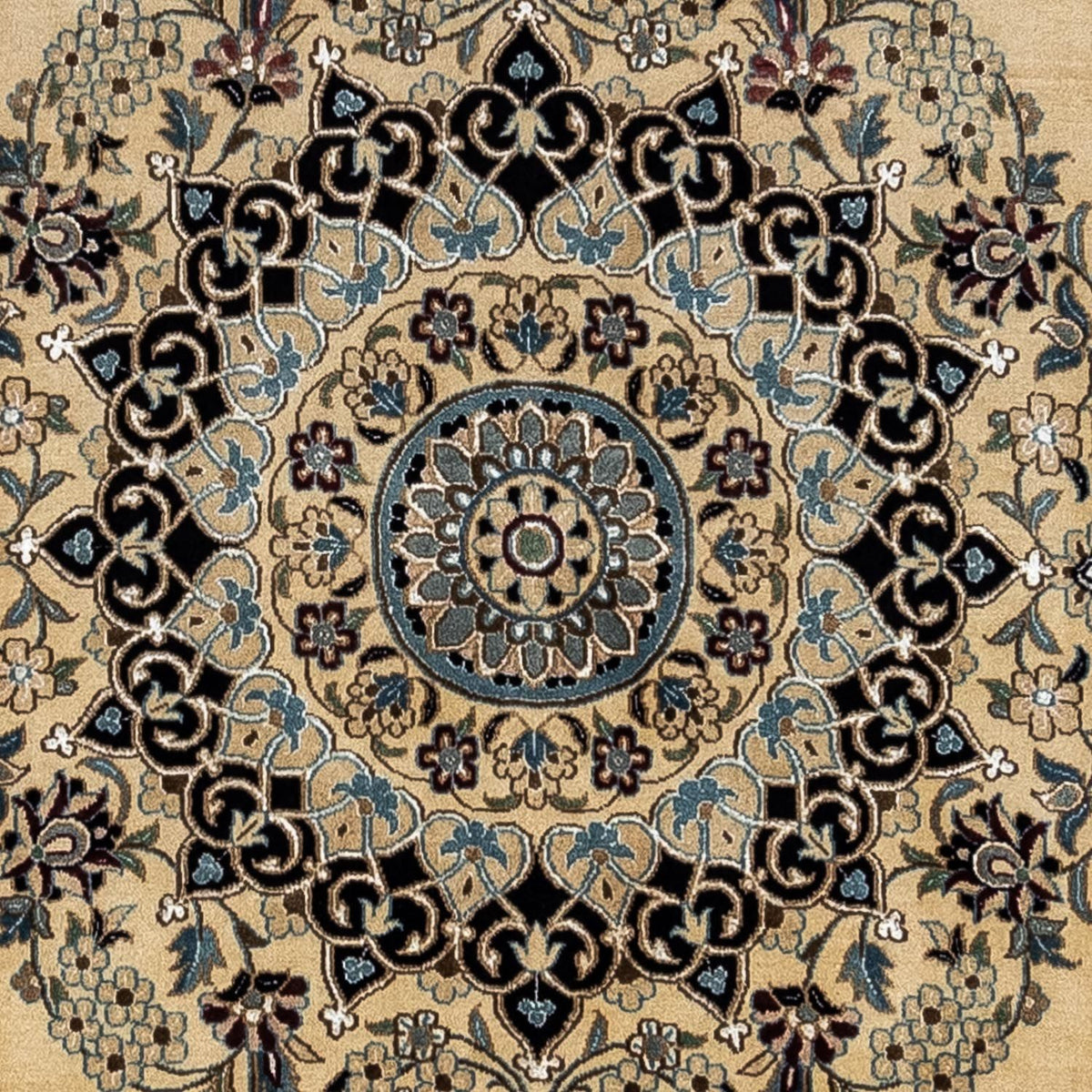 Persisk tæppe - Nain - Royal - 346 x 249 cm - beige