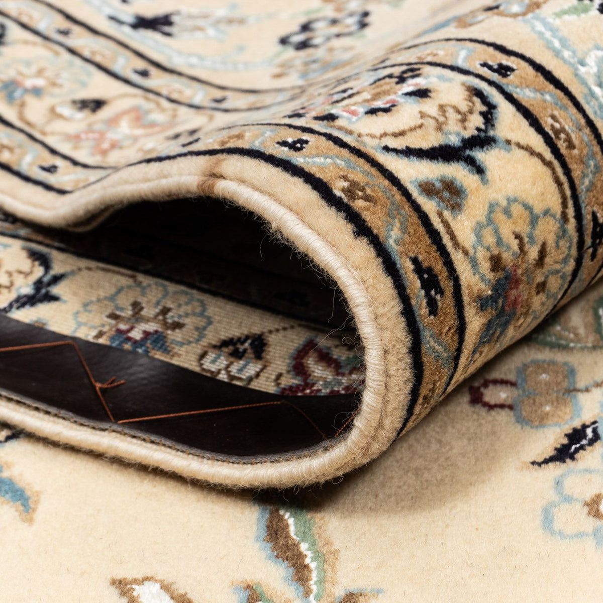 Persisk tæppe - Nain - Royal - 346 x 249 cm - beige