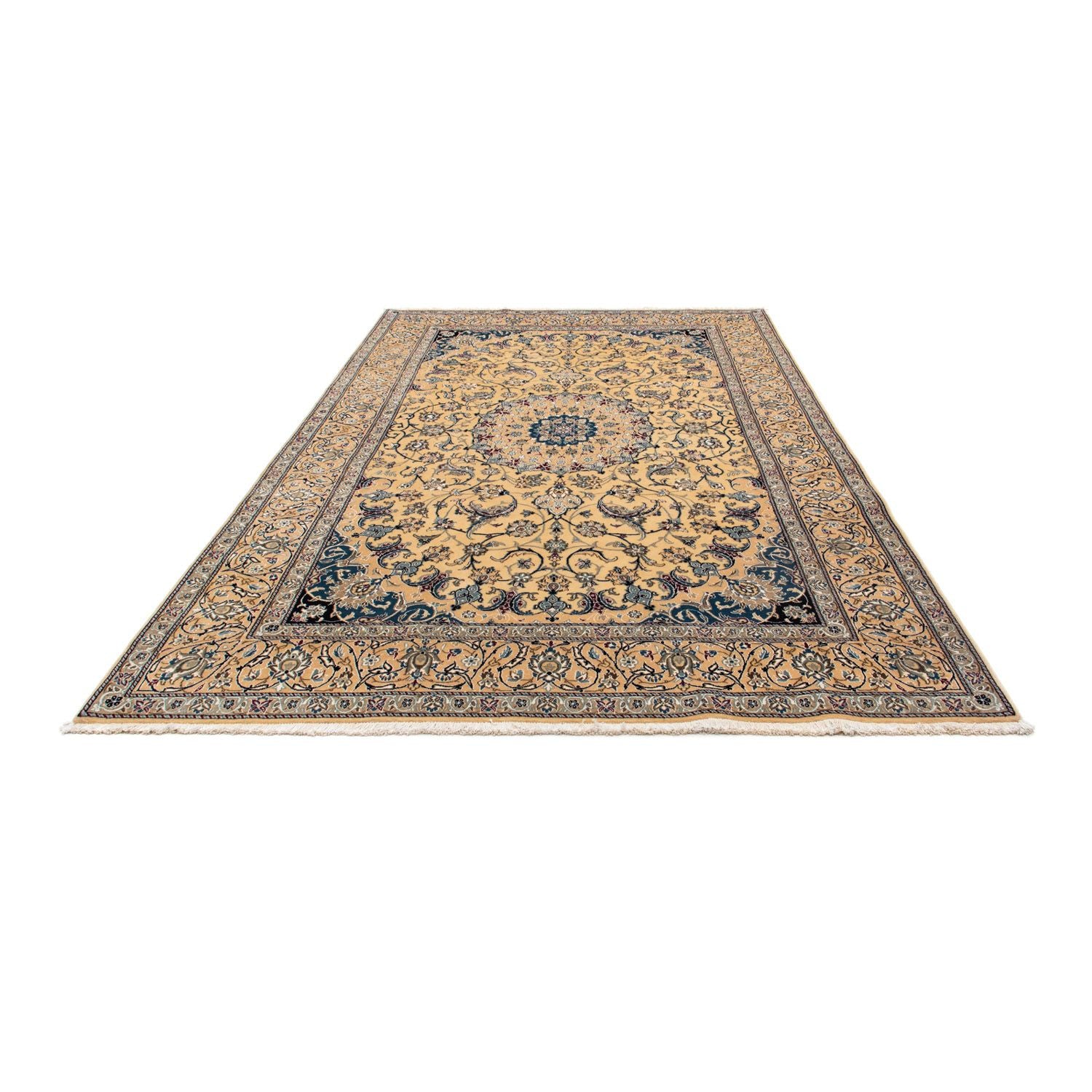 Persisk tæppe - Nain - Royal - 296 x 197 cm - beige