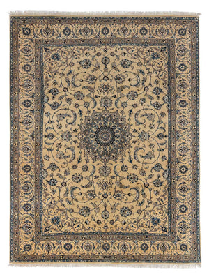 Persisk tæppe - Nain - Premium - 335 x 251 cm - beige