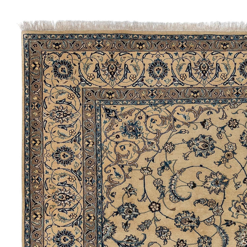 Persisk tæppe - Nain - Premium - 335 x 251 cm - beige