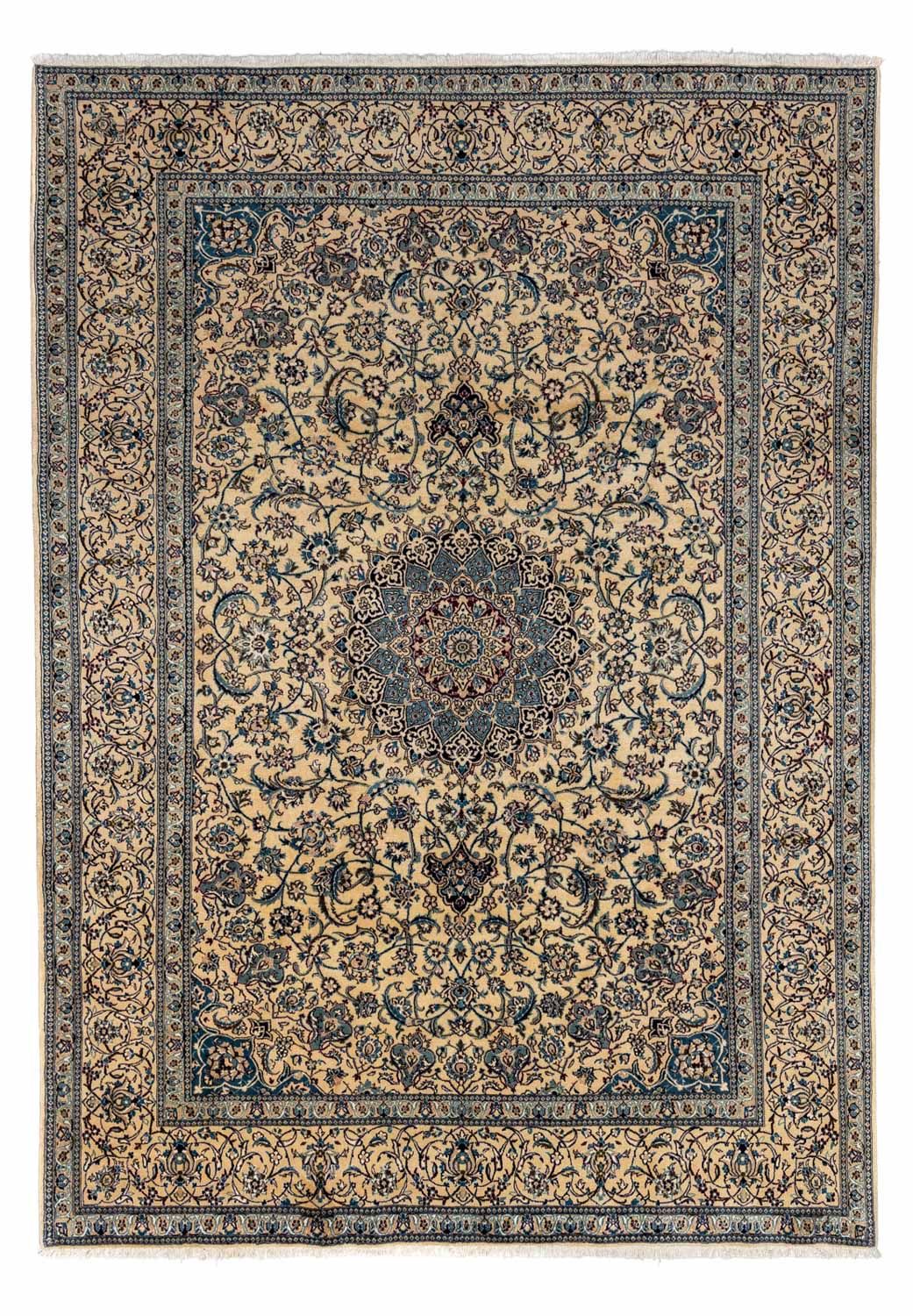 Persisk tæppe - Nain - Royal - 348 x 249 cm - beige