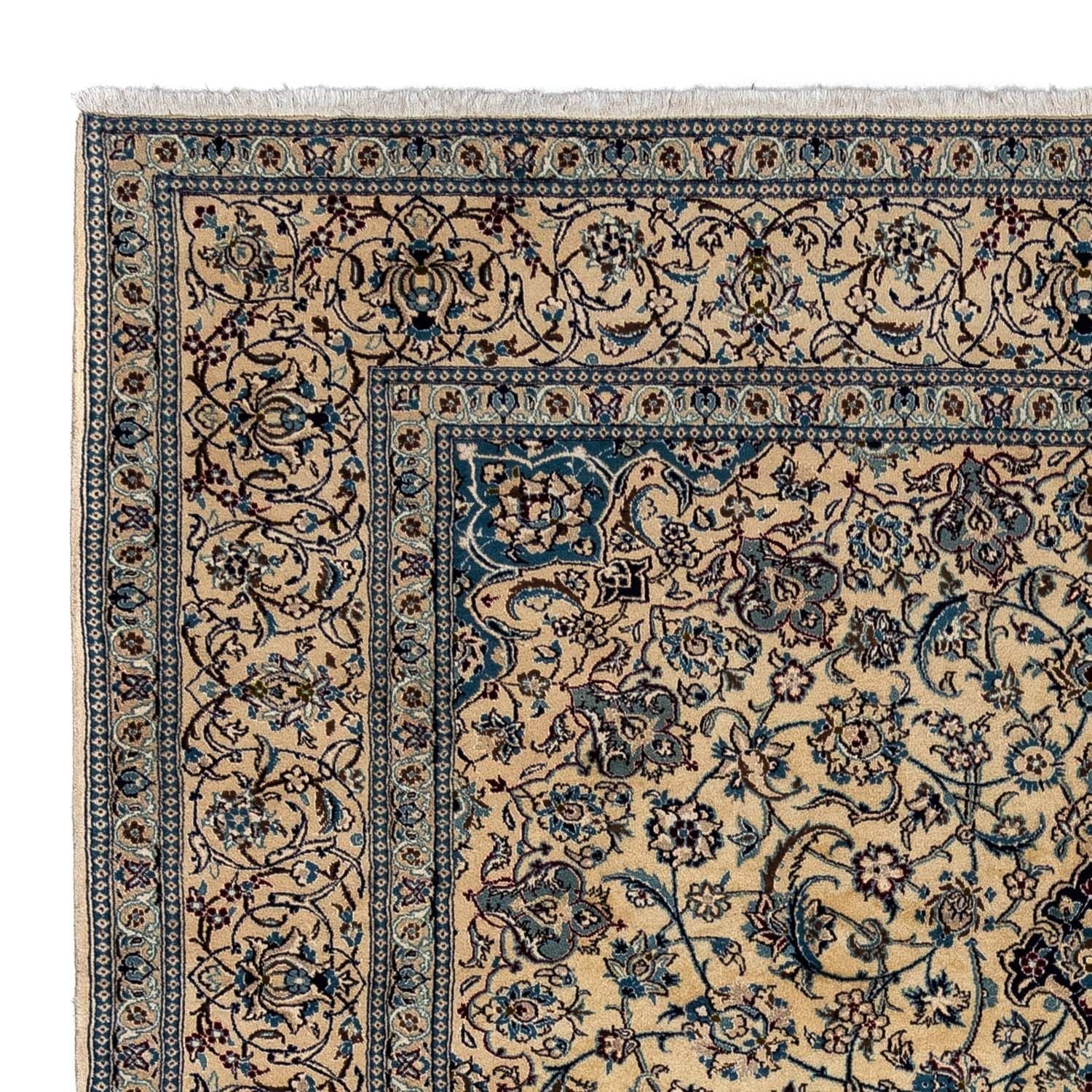Persisk tæppe - Nain - Royal - 348 x 249 cm - beige