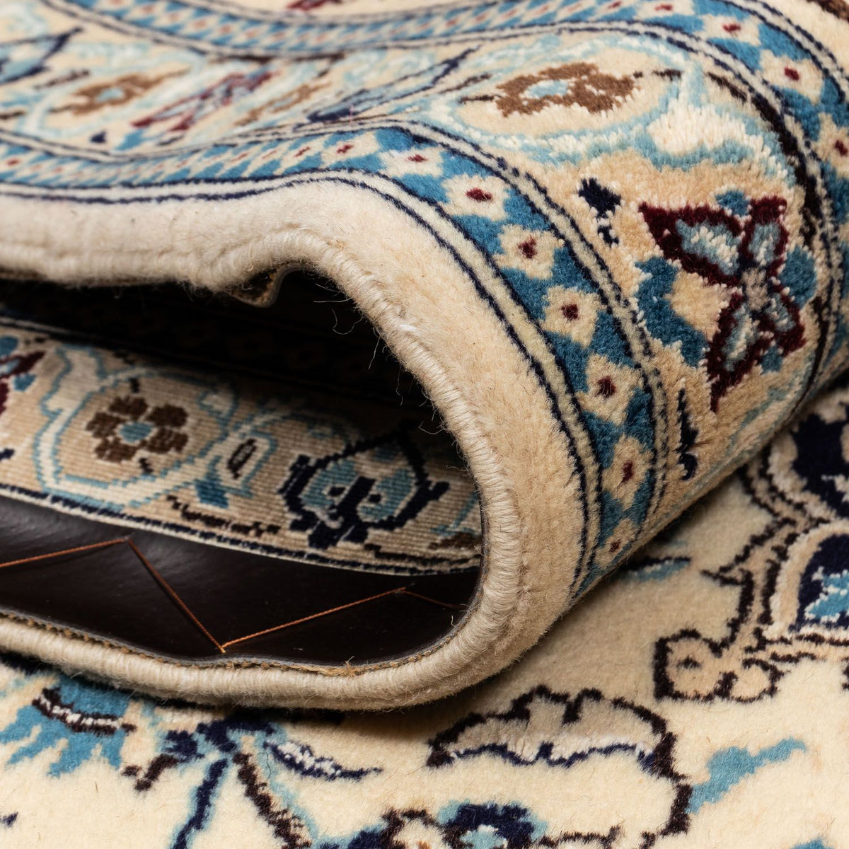 Persisk tæppe - Nain - Royal - 348 x 249 cm - beige