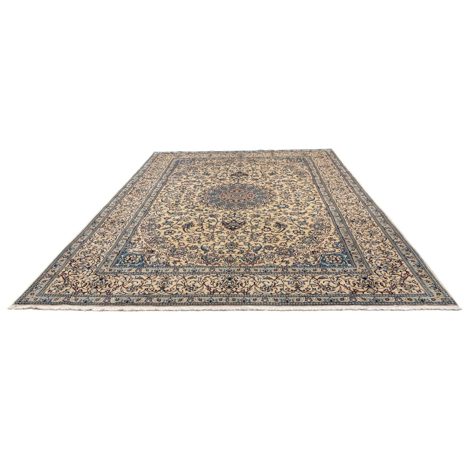 Persisk tæppe - Nain - Royal - 348 x 249 cm - beige