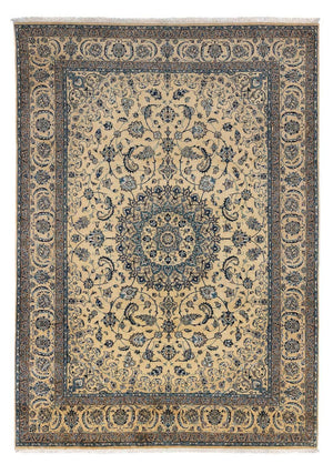 Persisk tæppe - Nain - Royal - 345 x 244 cm - beige