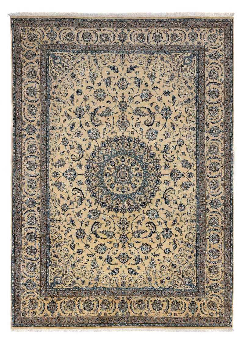 Persisk tæppe - Nain - Royal - 345 x 244 cm - beige