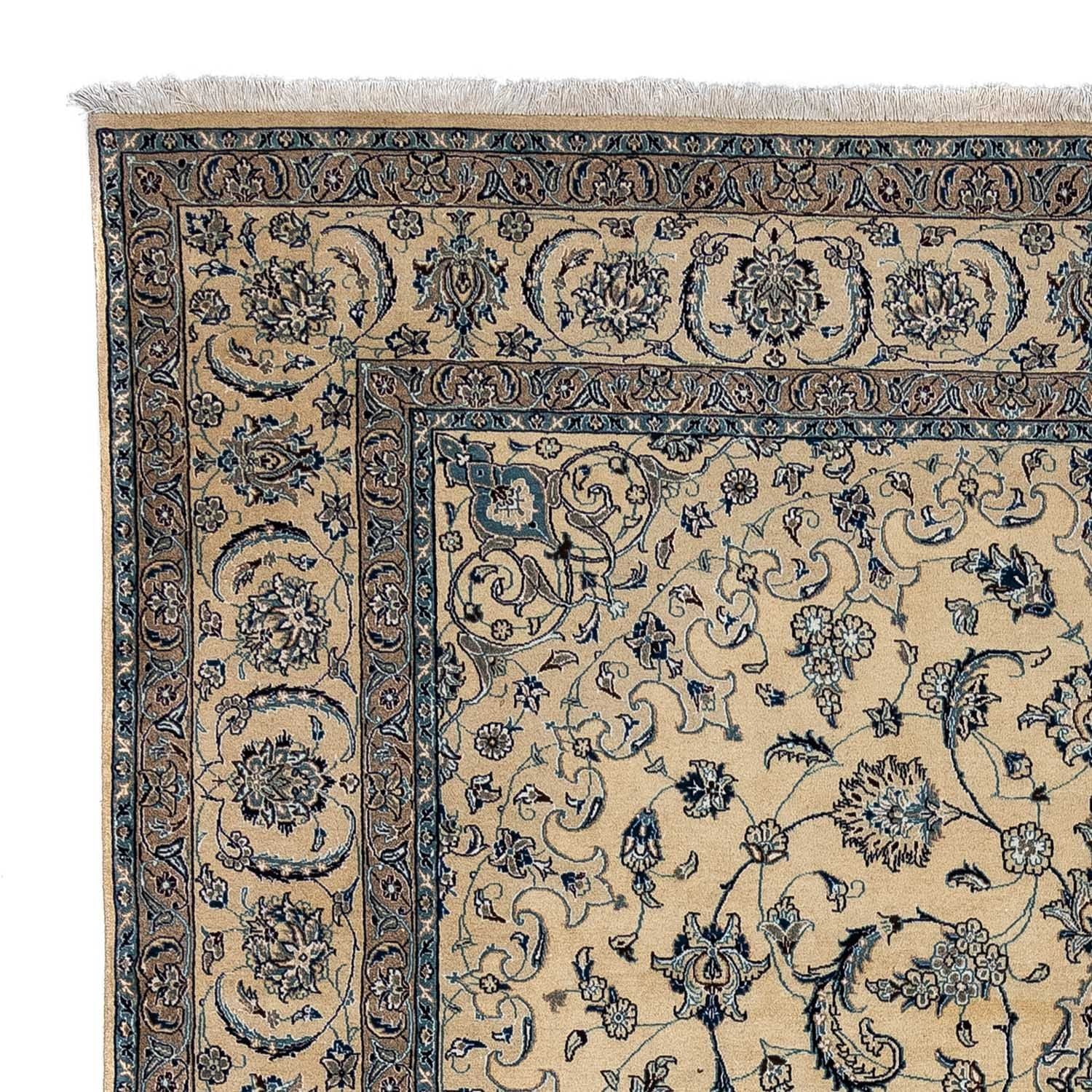 Persisk tæppe - Nain - Royal - 345 x 244 cm - beige