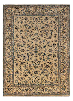 Persisk tæppe - Nain - Royal - 354 x 248 cm - mørk beige